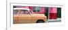 Cuba Fuerte Collection Panoramic - Vintage Orange Car of Havana-Philippe Hugonnard-Framed Photographic Print