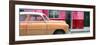 Cuba Fuerte Collection Panoramic - Vintage Orange Car of Havana-Philippe Hugonnard-Framed Photographic Print