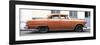 Cuba Fuerte Collection Panoramic - Vintage Orange Car-Philippe Hugonnard-Framed Photographic Print