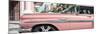 Cuba Fuerte Collection Panoramic - Vintage Pink Car "Streetmachine"-Philippe Hugonnard-Mounted Photographic Print