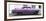 Cuba Fuerte Collection Panoramic - Vintage Purple Car-Philippe Hugonnard-Framed Photographic Print