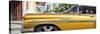 Cuba Fuerte Collection Panoramic - Vintage Yellow Car "Streetmachine"-Philippe Hugonnard-Stretched Canvas