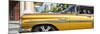 Cuba Fuerte Collection Panoramic - Vintage Yellow Car "Streetmachine"-Philippe Hugonnard-Mounted Photographic Print