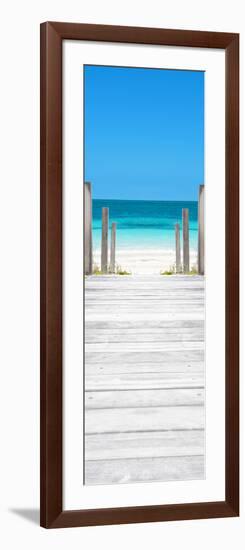 Cuba Fuerte Collection Panoramic - Way to the Beach-Philippe Hugonnard-Framed Photographic Print