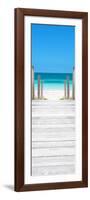 Cuba Fuerte Collection Panoramic - Way to the Beach-Philippe Hugonnard-Framed Photographic Print