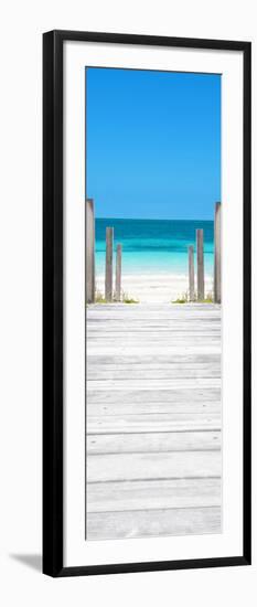Cuba Fuerte Collection Panoramic - Way to the Beach-Philippe Hugonnard-Framed Premium Photographic Print
