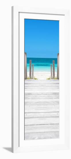 Cuba Fuerte Collection Panoramic - Way to the Beach-Philippe Hugonnard-Framed Photographic Print