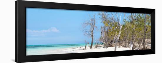 Cuba Fuerte Collection Panoramic - White Sand Beach-Philippe Hugonnard-Framed Photographic Print