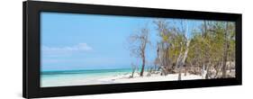 Cuba Fuerte Collection Panoramic - White Sand Beach-Philippe Hugonnard-Framed Photographic Print