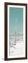 Cuba Fuerte Collection Panoramic - Wild White Sand Beach II - Pastel Turquoise-Philippe Hugonnard-Framed Photographic Print