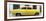 Cuba Fuerte Collection Panoramic - Yellow Bel Air Classic Car-Philippe Hugonnard-Framed Photographic Print