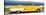 Cuba Fuerte Collection Panoramic - Yellow Cabriolet Car-Philippe Hugonnard-Stretched Canvas