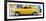 Cuba Fuerte Collection Panoramic - Yellow Classic American Car-Philippe Hugonnard-Framed Photographic Print