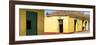 Cuba Fuerte Collection Panoramic - Yellow Facades in Trinidad II-Philippe Hugonnard-Framed Photographic Print