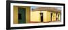 Cuba Fuerte Collection Panoramic - Yellow Facades in Trinidad II-Philippe Hugonnard-Framed Photographic Print