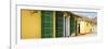 Cuba Fuerte Collection Panoramic - Yellow Facades in Trinidad-Philippe Hugonnard-Framed Photographic Print