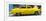 Cuba Fuerte Collection Panoramic - Yellow Taxi of Havana-Philippe Hugonnard-Framed Photographic Print