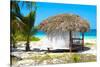 Cuba Fuerte Collection - Paradise Beach Hut-Philippe Hugonnard-Stretched Canvas