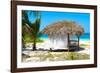 Cuba Fuerte Collection - Paradise Beach Hut-Philippe Hugonnard-Framed Photographic Print