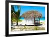 Cuba Fuerte Collection - Paradise Beach Hut-Philippe Hugonnard-Framed Photographic Print