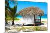 Cuba Fuerte Collection - Paradise Beach Hut-Philippe Hugonnard-Mounted Photographic Print
