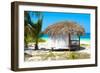 Cuba Fuerte Collection - Paradise Beach Hut-Philippe Hugonnard-Framed Photographic Print