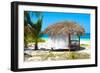 Cuba Fuerte Collection - Paradise Beach Hut-Philippe Hugonnard-Framed Photographic Print
