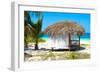 Cuba Fuerte Collection - Paradise Beach Hut-Philippe Hugonnard-Framed Photographic Print