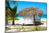 Cuba Fuerte Collection - Paradise Beach Hut-Philippe Hugonnard-Mounted Photographic Print