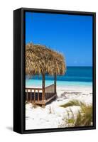 Cuba Fuerte Collection - Paradise Beach II-Philippe Hugonnard-Framed Stretched Canvas