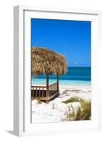 Cuba Fuerte Collection - Paradise Beach II-Philippe Hugonnard-Framed Photographic Print