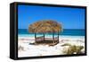 Cuba Fuerte Collection - Paradise Beach-Philippe Hugonnard-Framed Stretched Canvas