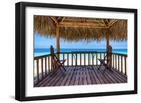 Cuba Fuerte Collection - Peaceful Beach-Philippe Hugonnard-Framed Photographic Print