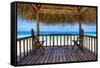 Cuba Fuerte Collection - Peaceful Beach-Philippe Hugonnard-Framed Stretched Canvas