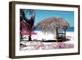 Cuba Fuerte Collection - Pink Beach-Philippe Hugonnard-Framed Photographic Print