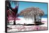 Cuba Fuerte Collection - Pink Beach-Philippe Hugonnard-Framed Stretched Canvas