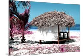 Cuba Fuerte Collection - Pink Beach-Philippe Hugonnard-Stretched Canvas