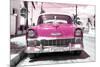 Cuba Fuerte Collection - Pink Chevy-Philippe Hugonnard-Mounted Photographic Print