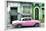 Cuba Fuerte Collection - Pink Classic Car in Havana-Philippe Hugonnard-Framed Photographic Print