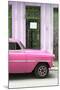 Cuba Fuerte Collection - Pink Classic Car-Philippe Hugonnard-Mounted Photographic Print
