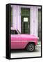 Cuba Fuerte Collection - Pink Classic Car-Philippe Hugonnard-Framed Stretched Canvas