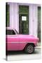Cuba Fuerte Collection - Pink Classic Car-Philippe Hugonnard-Stretched Canvas