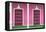 Cuba Fuerte Collection - Pink Facade-Philippe Hugonnard-Framed Stretched Canvas