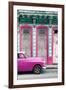 Cuba Fuerte Collection - Pink Vintage Car in Havana II-Philippe Hugonnard-Framed Photographic Print