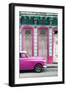 Cuba Fuerte Collection - Pink Vintage Car in Havana II-Philippe Hugonnard-Framed Photographic Print