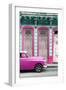 Cuba Fuerte Collection - Pink Vintage Car in Havana II-Philippe Hugonnard-Framed Photographic Print