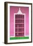 Cuba Fuerte Collection - Pink Window-Philippe Hugonnard-Framed Photographic Print