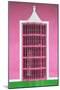 Cuba Fuerte Collection - Pink Window-Philippe Hugonnard-Mounted Photographic Print