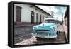 Cuba Fuerte Collection - Plymouth Classic Car II-Philippe Hugonnard-Framed Stretched Canvas