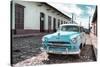 Cuba Fuerte Collection - Plymouth Classic Car II-Philippe Hugonnard-Stretched Canvas